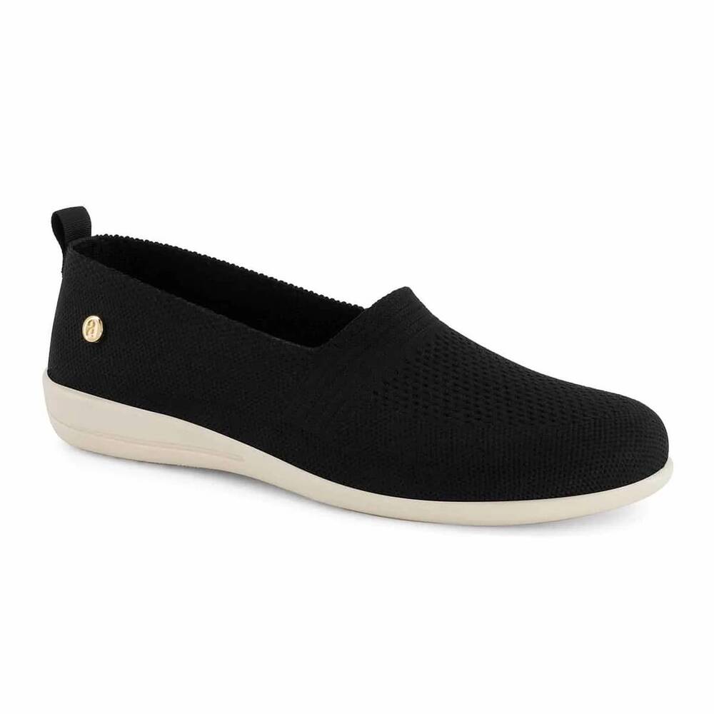 NEW ANDREA women's classic loafer in black